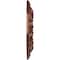 Ekena Millwork Whitman Ceiling Medallion (For Canopies up to 3 3/4"), Hand-Painted Copper Penny, 13"OD x 1 3/8"P CM13WHCPS - alternate 3